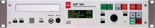 Lecteur CD broadcast EMT 986