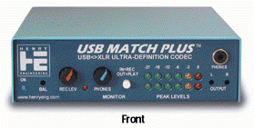 interface Audio numerique Henry Engineering USB Match Plus