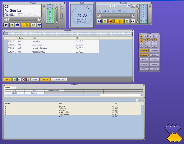 Winmedia logiciel automation radio automation
