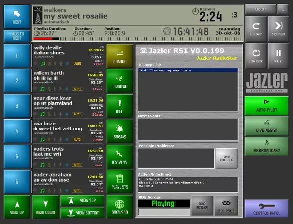Jazler logiciel automation radio