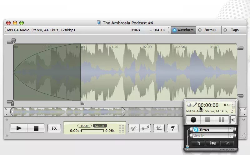 Wire tap studio Podcast 