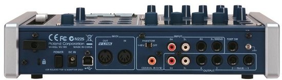 Cakewalk Sonar V-Studio 100 back