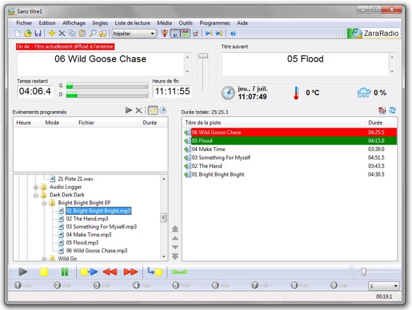 Zararadio - Logiciel automation radio 