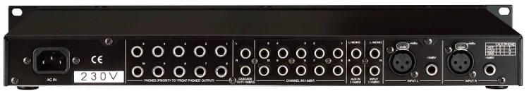 Fostex ampli casque PH100 PH-100 face arrière