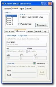 Shoutcast - Yellowpages