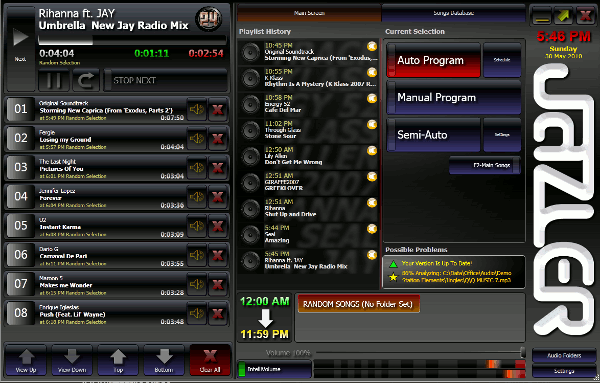 jazler24 logiciel d'automation radio broadcast player