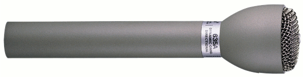 Electro-Voice 635A micro radio broadcast reportage