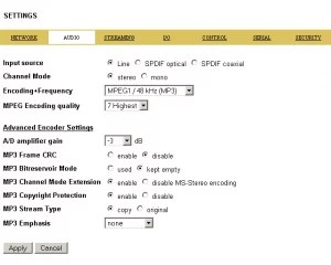 Barix Instreamer Audio