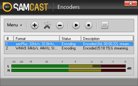 SAM Cast Encoder