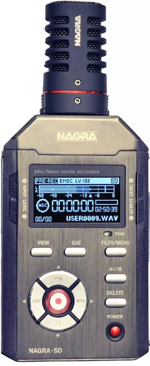 Nagra SD enregistreur numérique carte SD radio