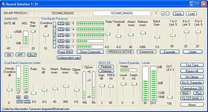 Sound Solution plugin/DSP