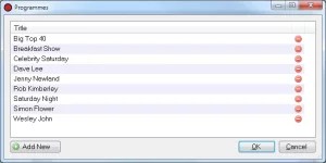 Playit recorder programmes