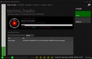 SpyCorder Main screen