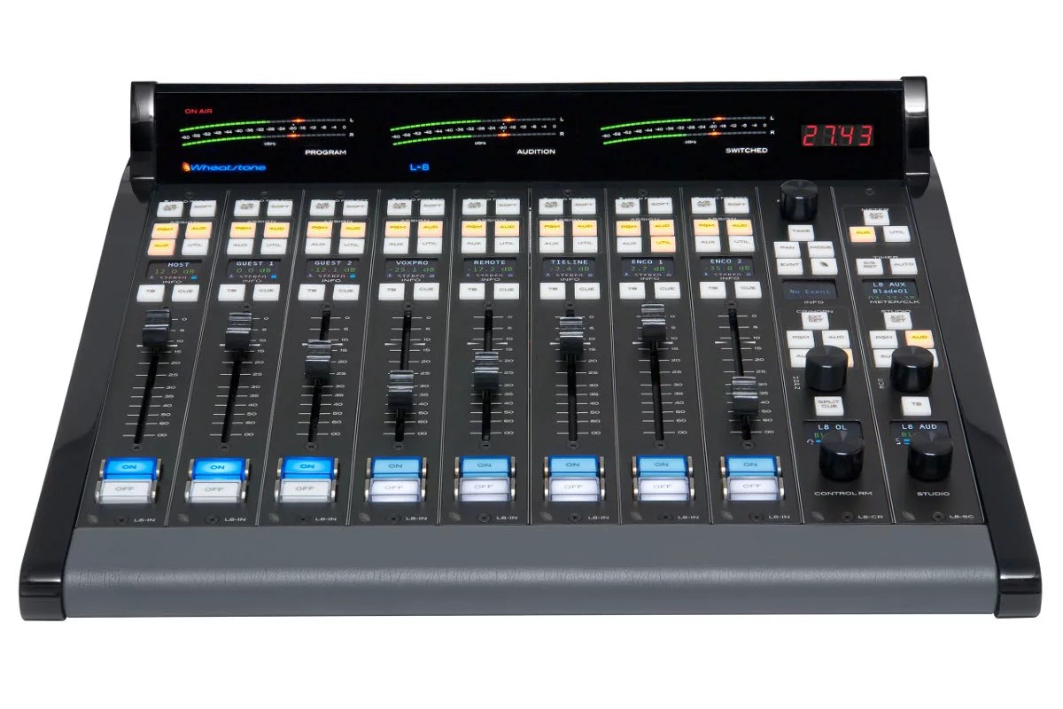 Wheatstone L-8 Radio Console