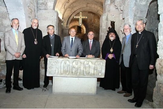 21 mars 2015 signature officielle de la convention entre Radio Dialogue er RCF