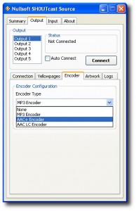 Shoutcast - Encoder