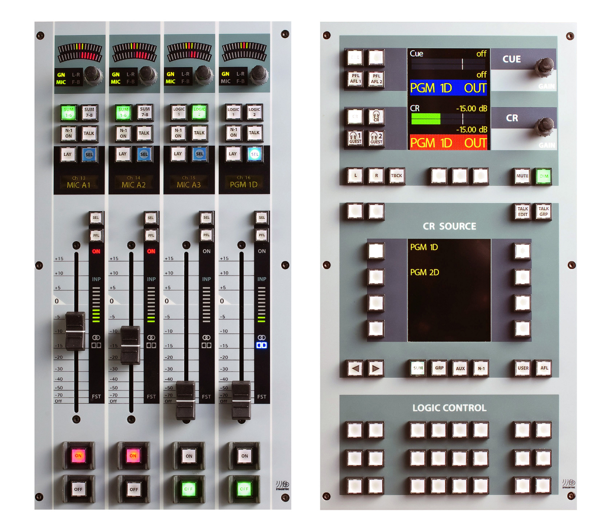Stage tec on air 24 console numerique radio Stagetec on air 24 console numerique radio