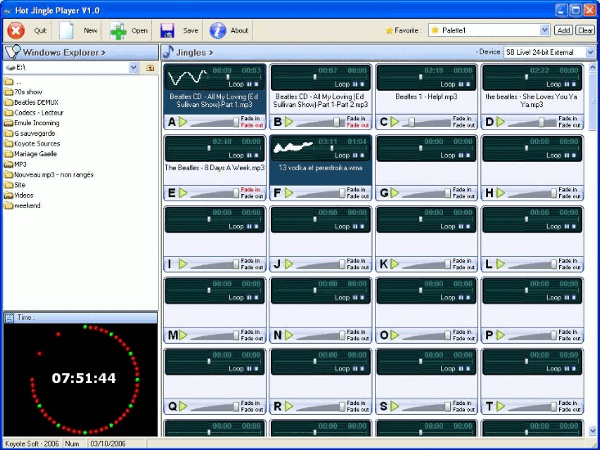 Hot Jingle Player Cartoucheur cartouchier cue technic2radio HotJinglePlayer_cartoucheur_technic2radio