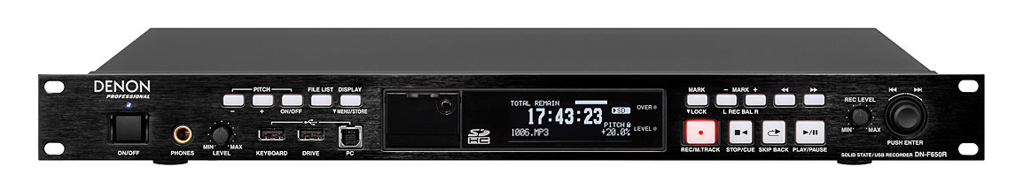 Denon DN-F650R front