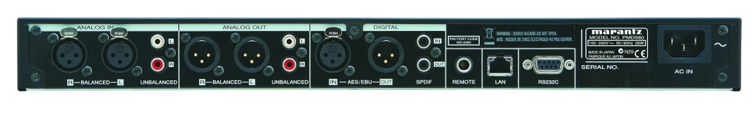 Marantz PMD580 back