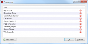 Playit recorder programmes